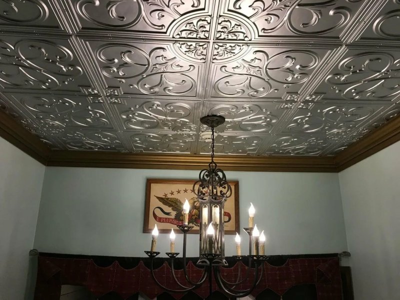 Tile ceiling