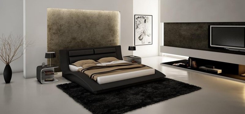 Modern bed