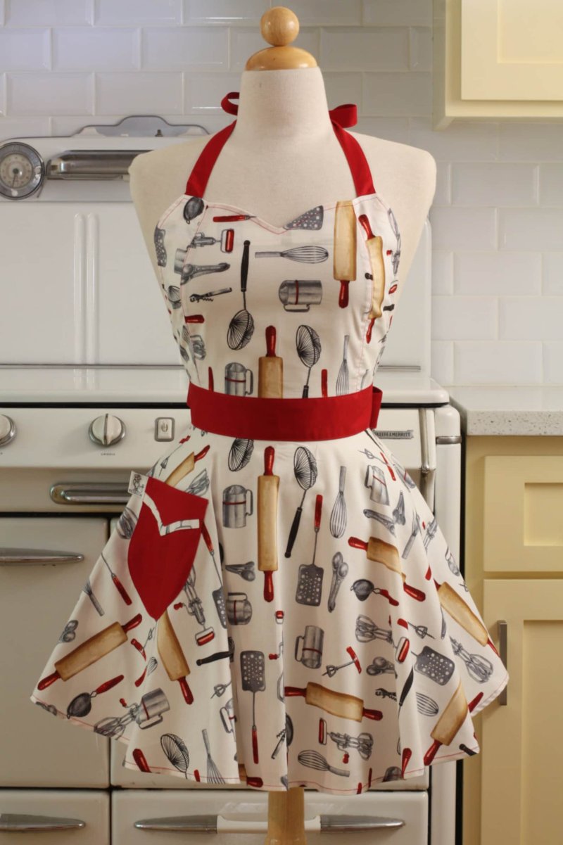 Sew a kitchen apron