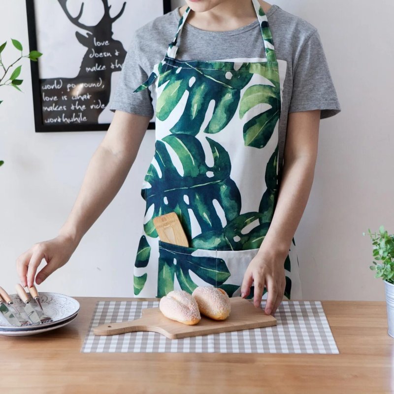 Apron with print