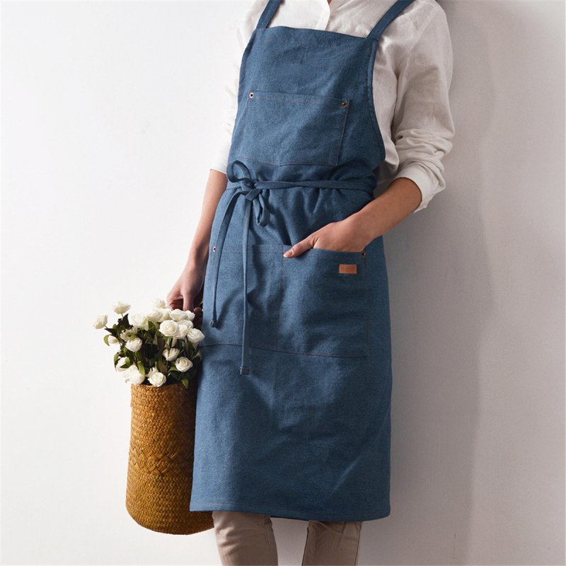 Denim apron