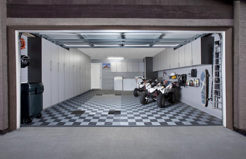 Garage design inside with your own hands