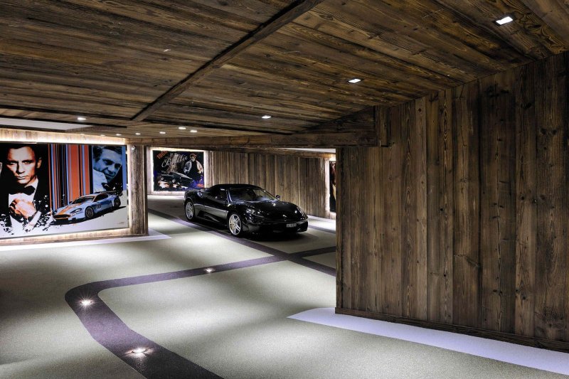 Garage in modern style