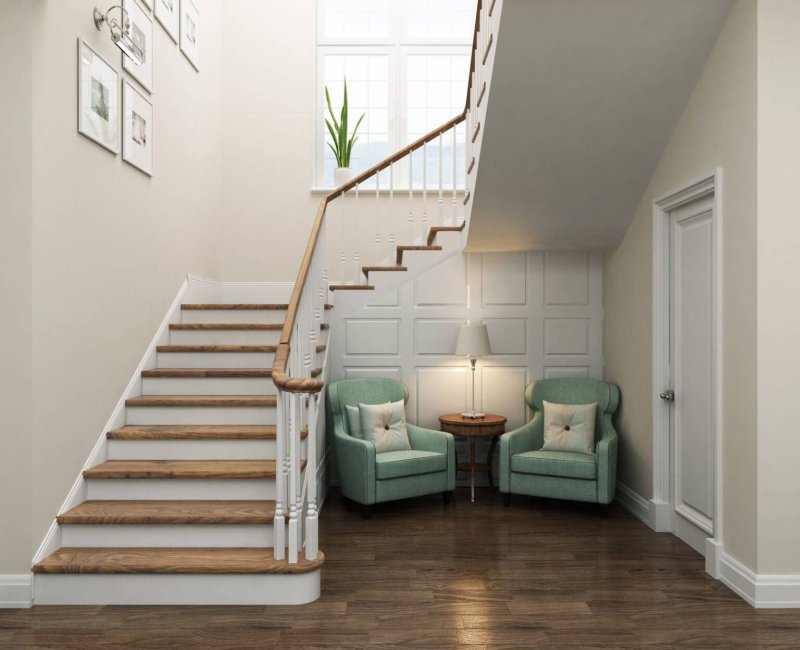 American -style staircase