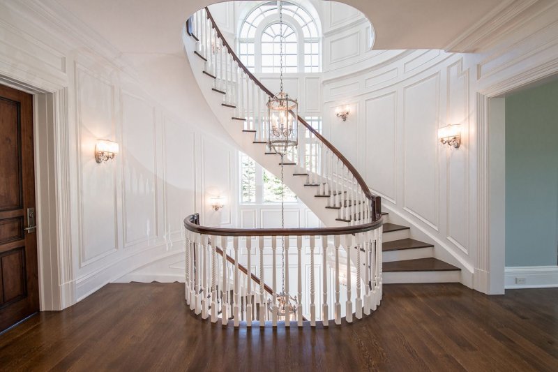 Beautiful staircase in the house