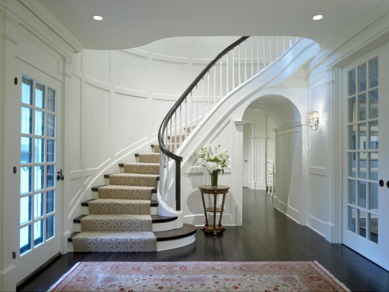 Beautiful staircase in the house