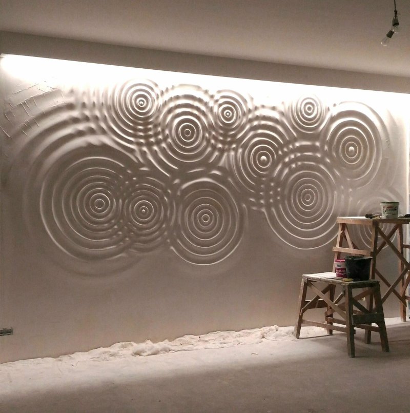 Volumetric wall decor