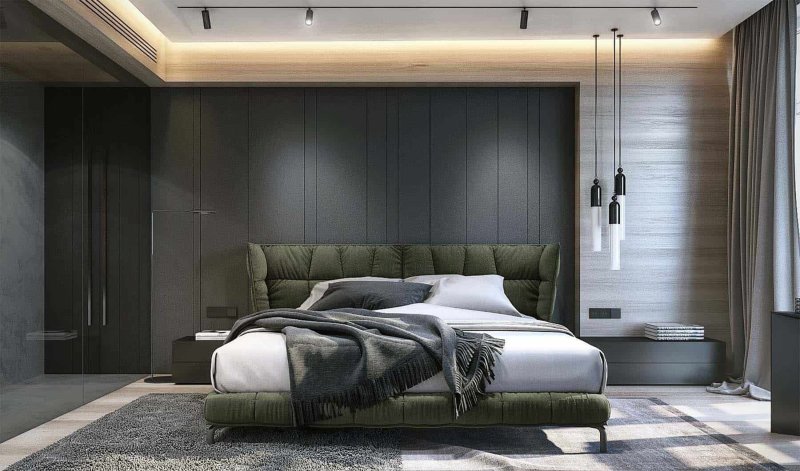 Bedrooms in modern style