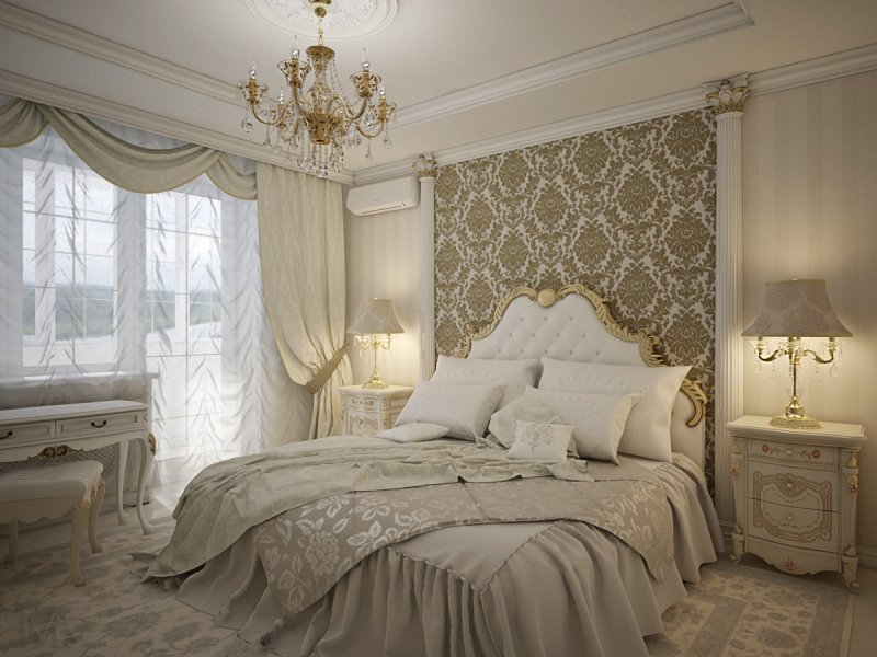 Baroque style bedroom