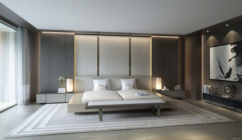 Modern bedroom