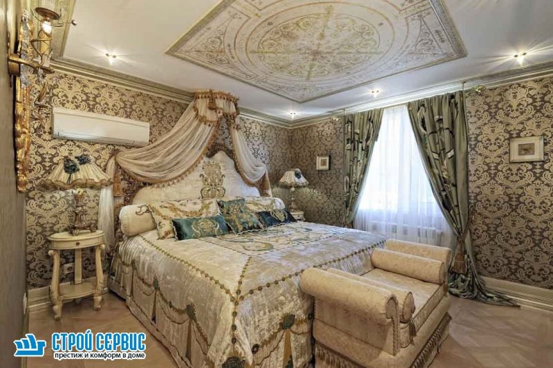 Baroque bedroom design