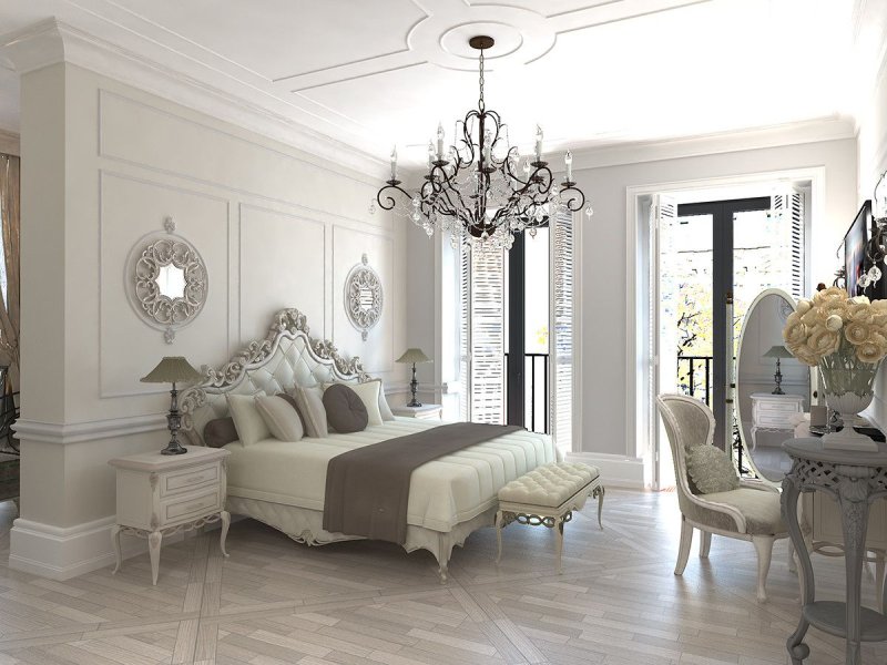 Neoclassic bedroom furniture