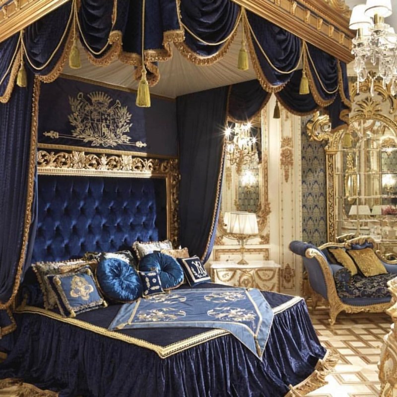 Baroque style bedroom