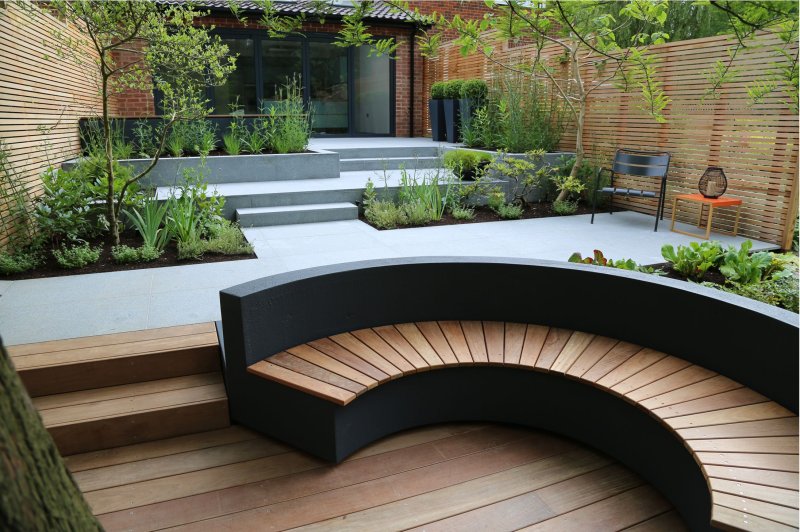 Modern landscape design