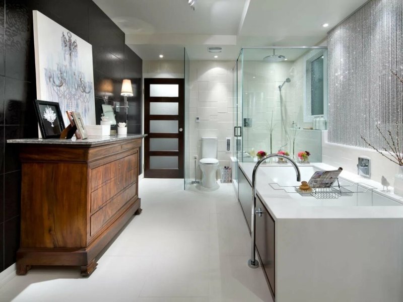 Bathroom in modern style