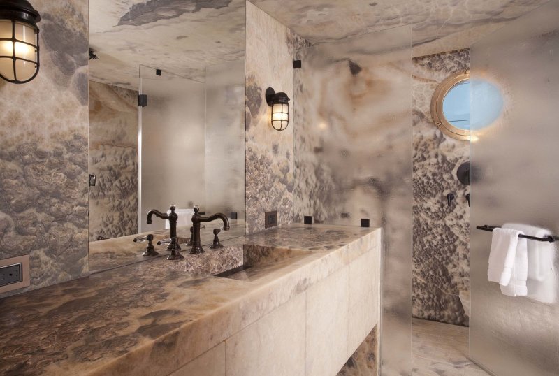 Bathroom for marble