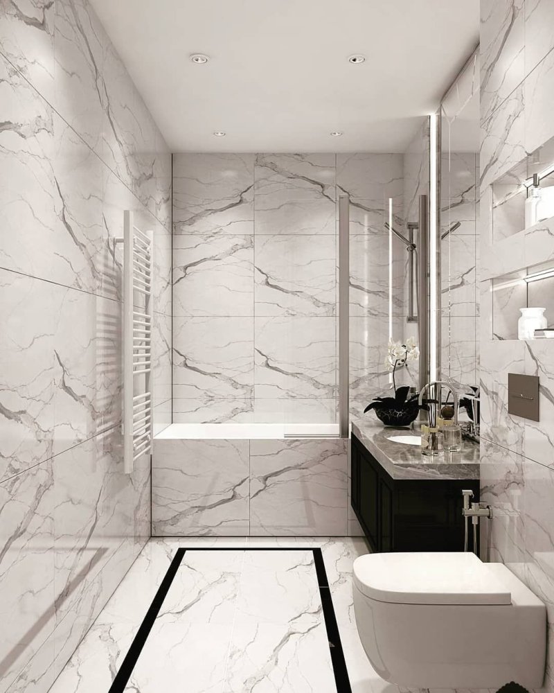 Bathroom for marble design