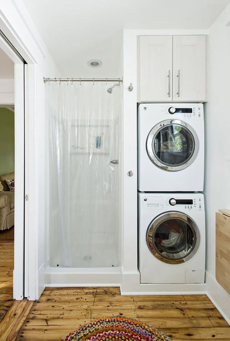 Wardrobe for washing and drying machine