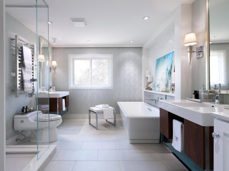 Bathroom in modern style