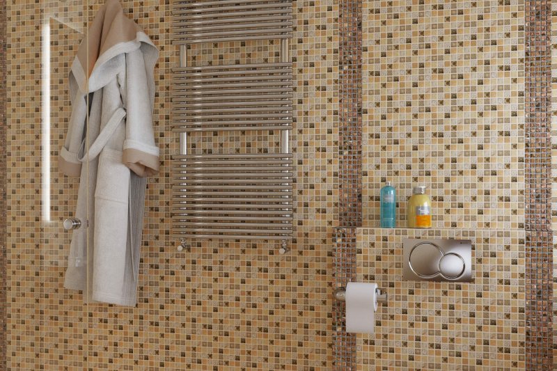 PVC mosaic panels for the bathroom