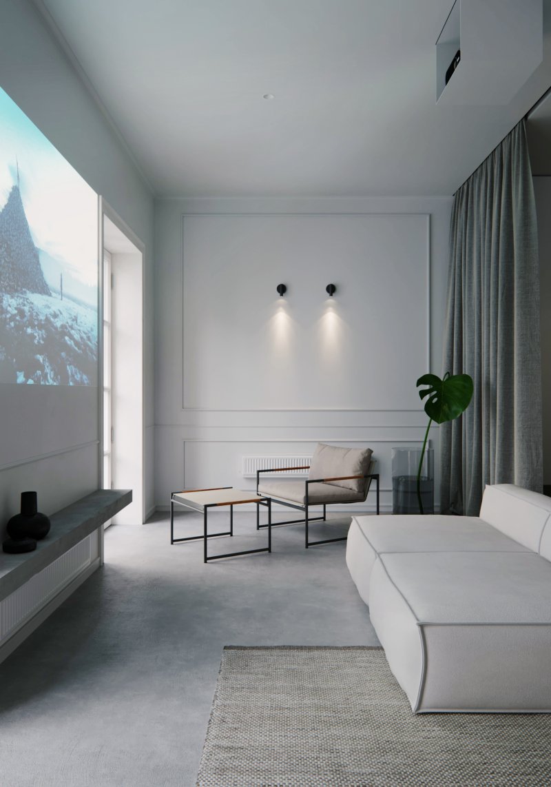 Minimalism style in the interior