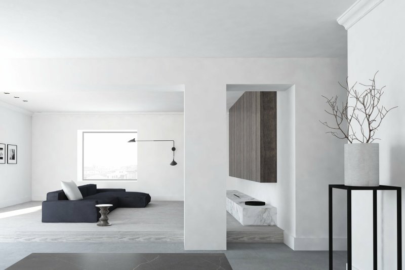 Minimalism style in the interior