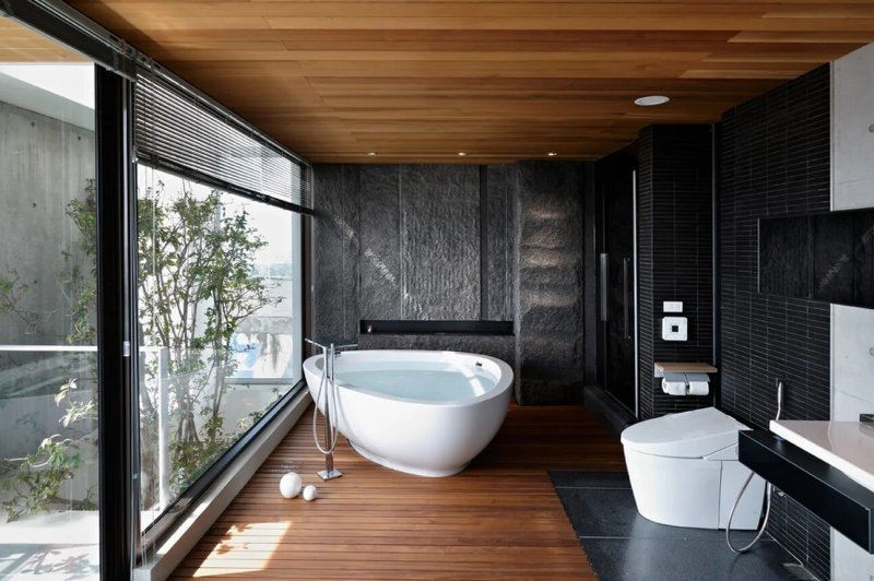 Modern bathrooms