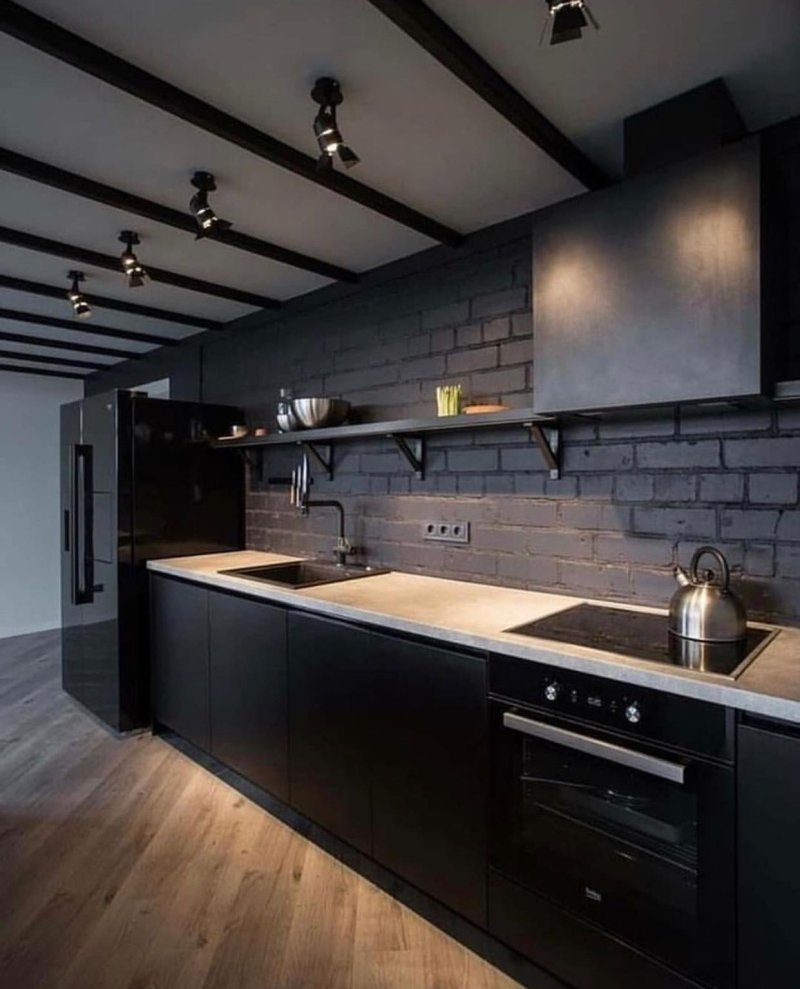 Loft style kitchens