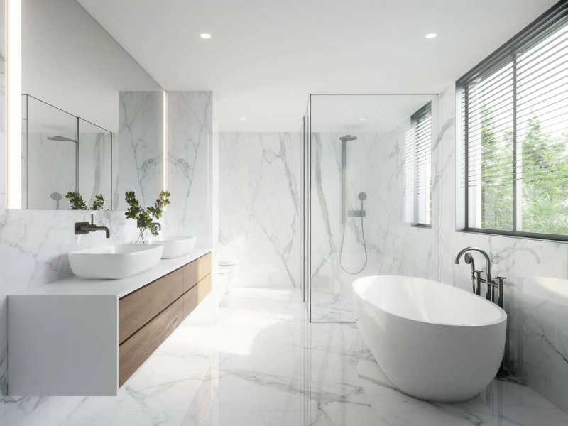 Modern bathroom design