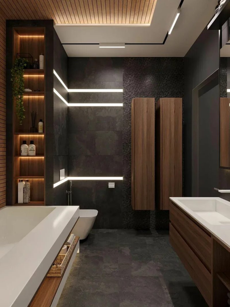 Bathroom in modern style