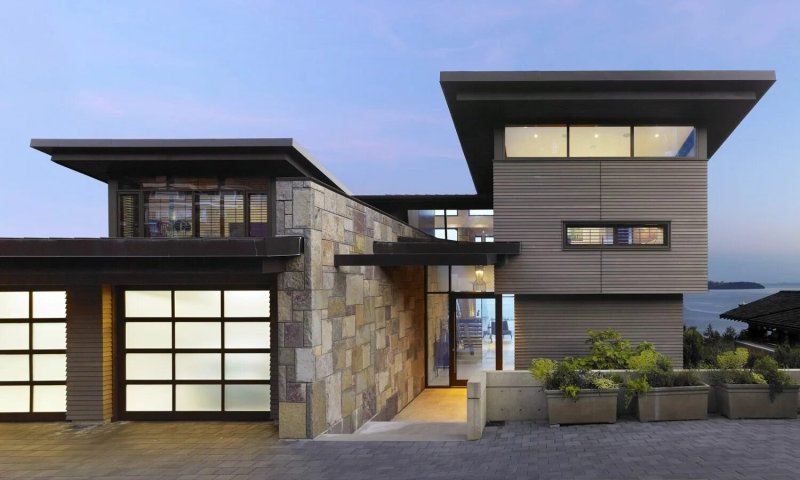 House facade in a modern style