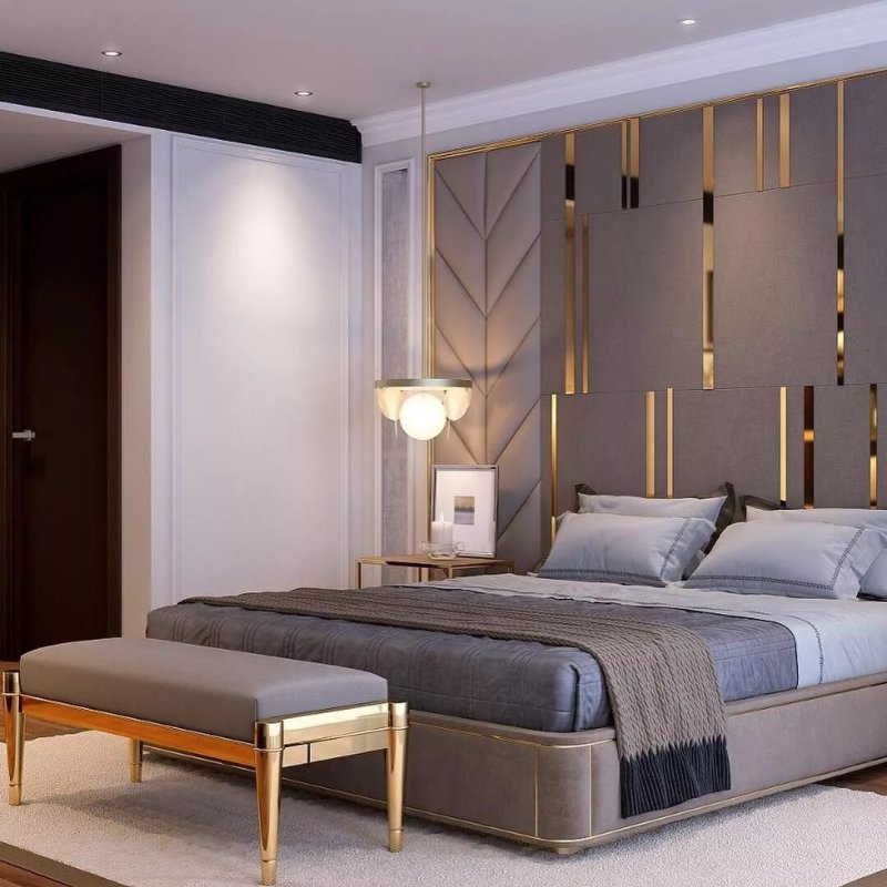 Stylish modern bedroom