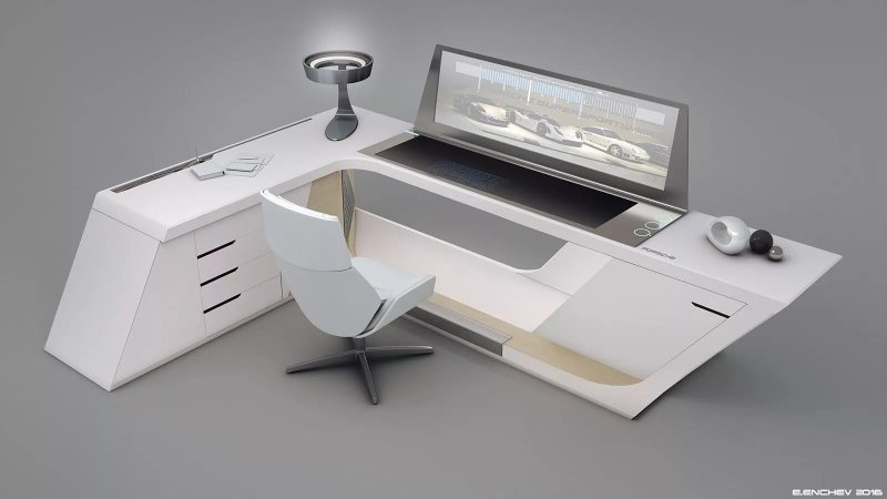 Computer table design