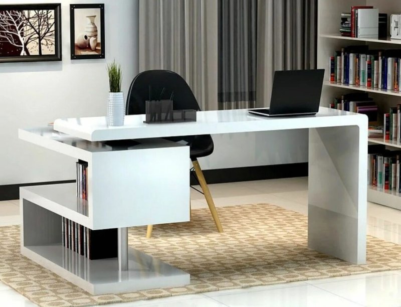 Desk in modern style