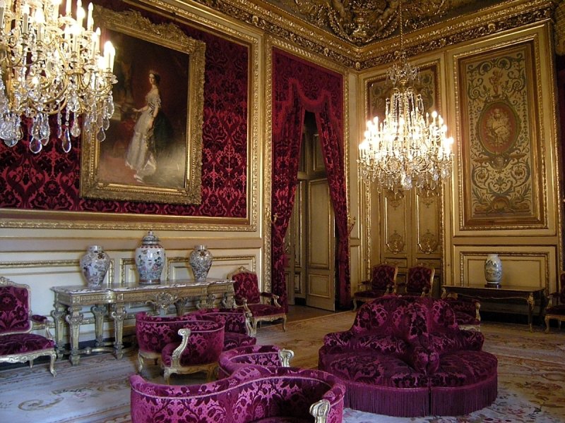 Royal apartments of Napoleon III Louvre