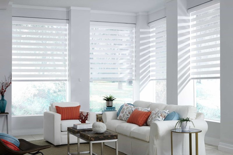 Blinds in a modern interior