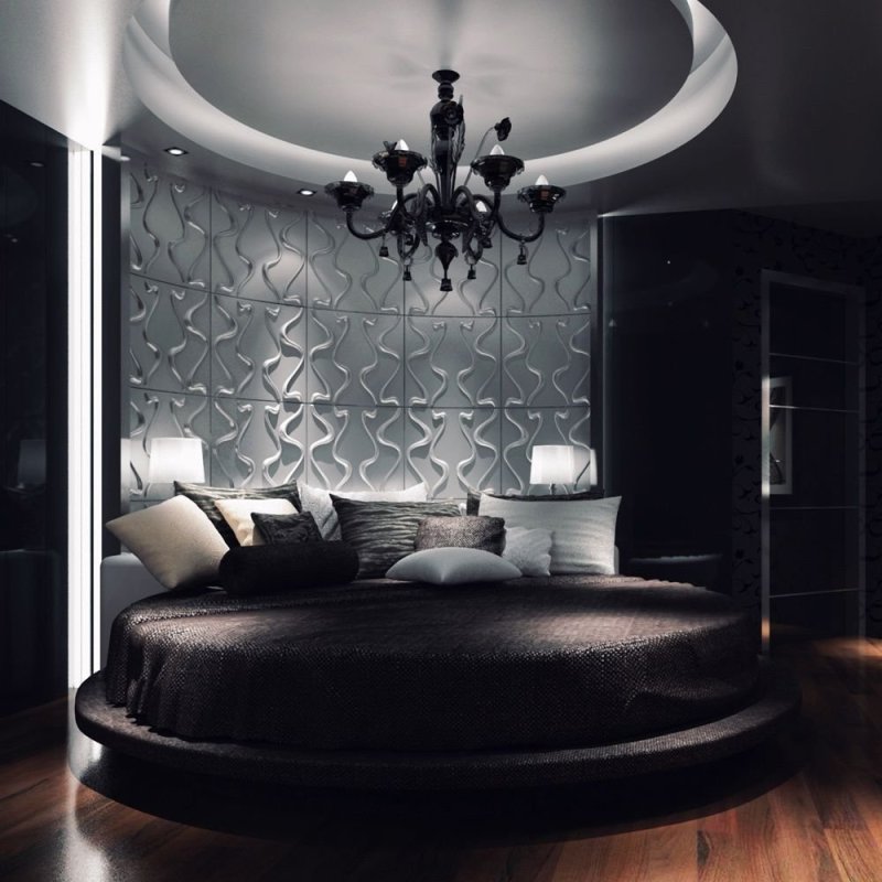 Black's -style bedroom