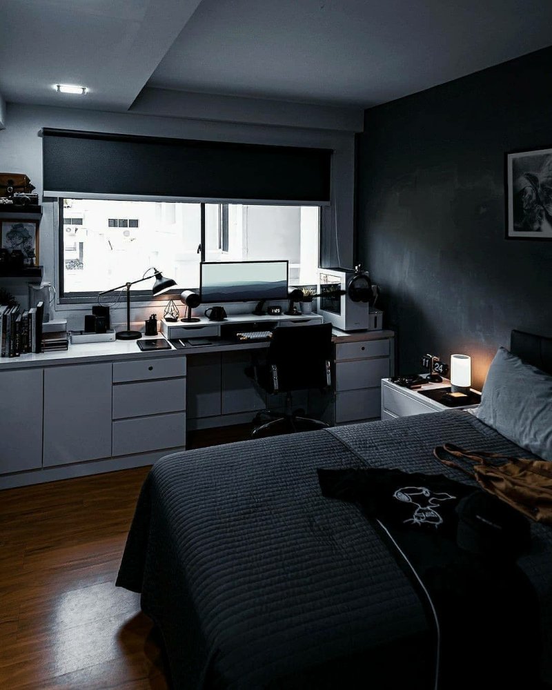 Men's bedroom design