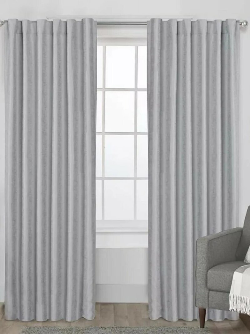 Gray curtain