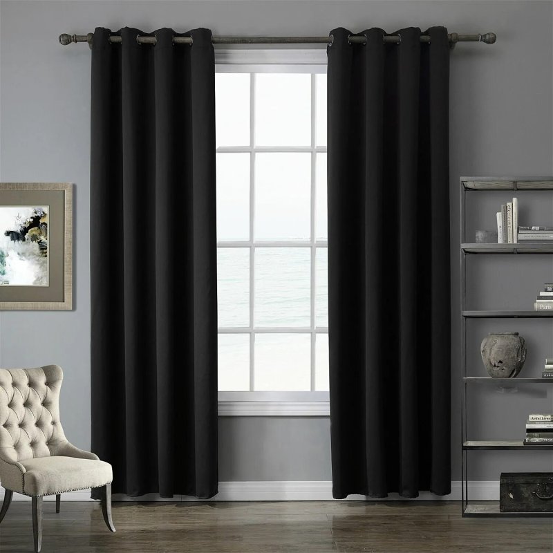 Curtains Black Blackout