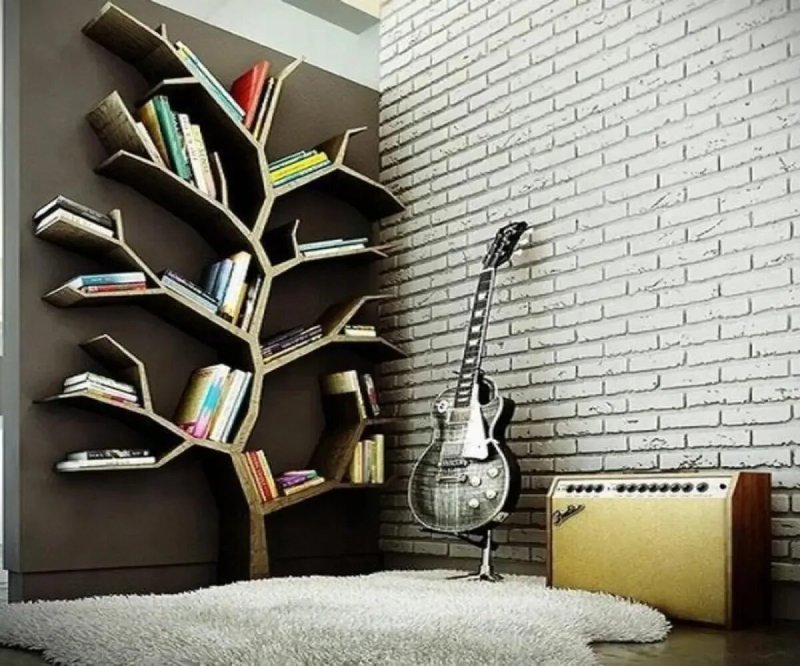 Unusual book racks