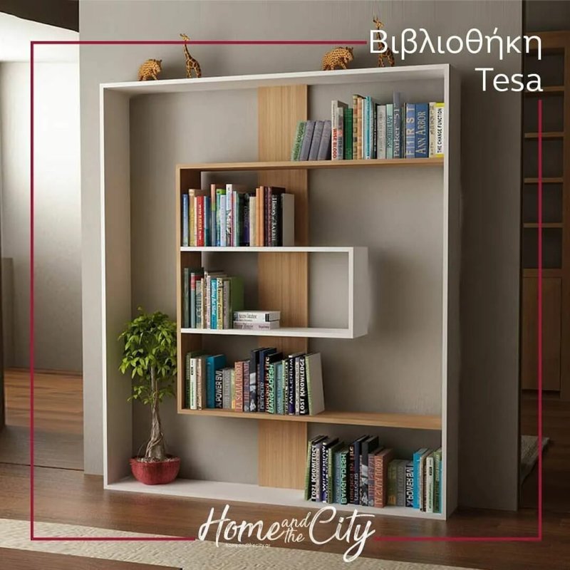 The design of the book shelf