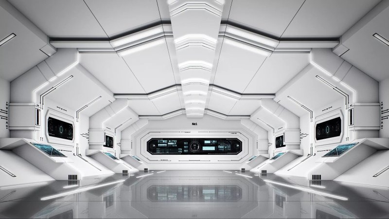 Spaceship interior concept