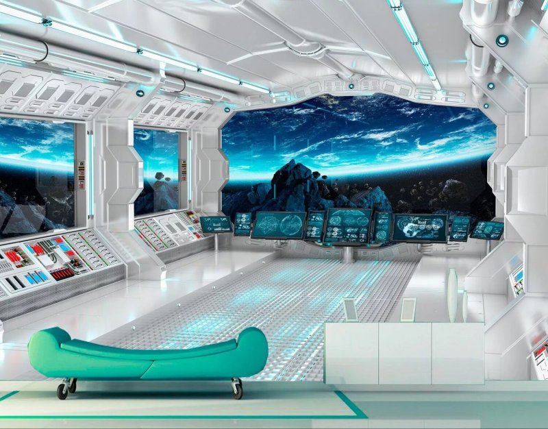 Space ship inside