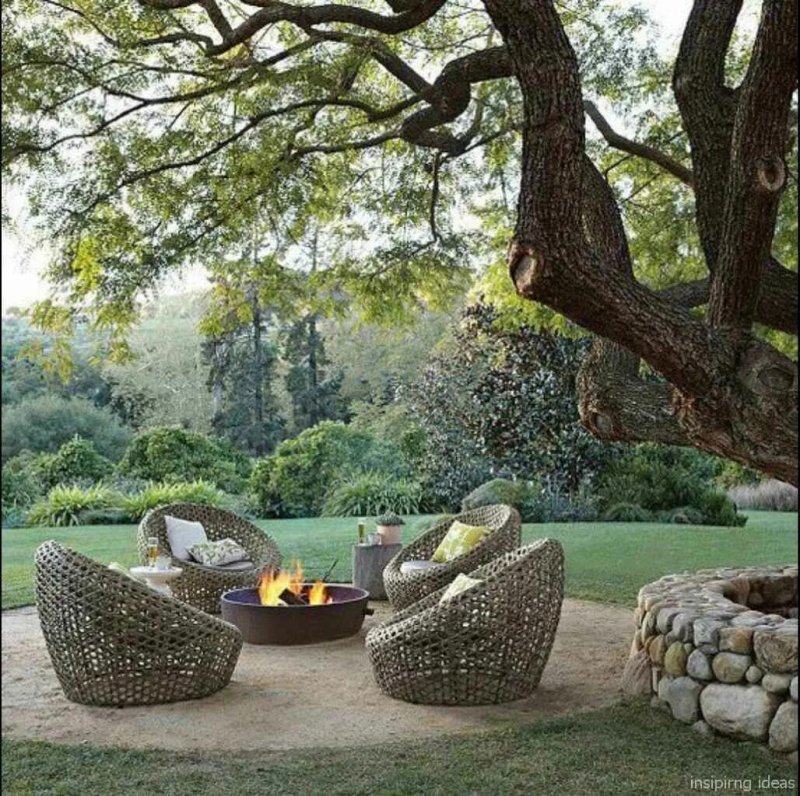 Eco -style in the landscape