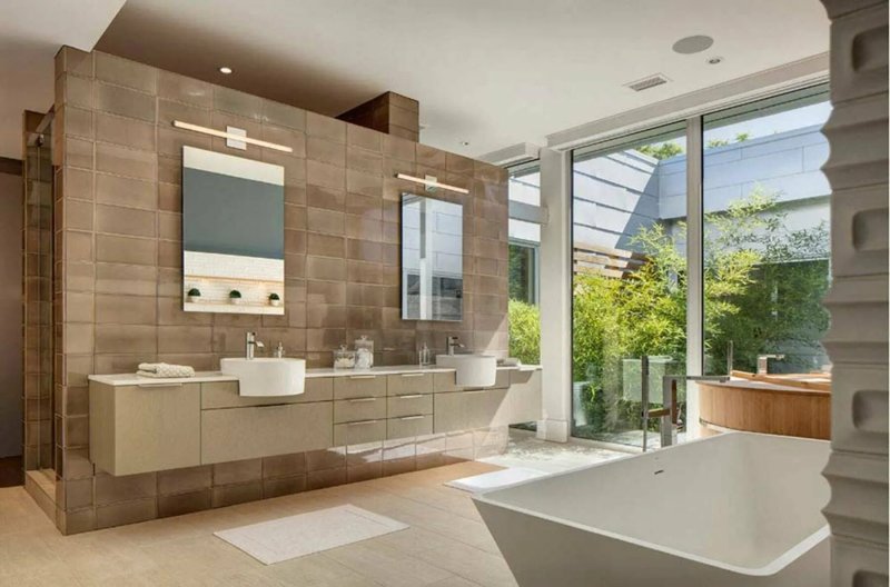 Bathroom in modern style