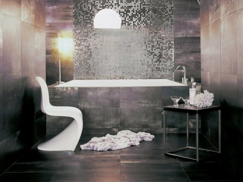 Tile bathroom