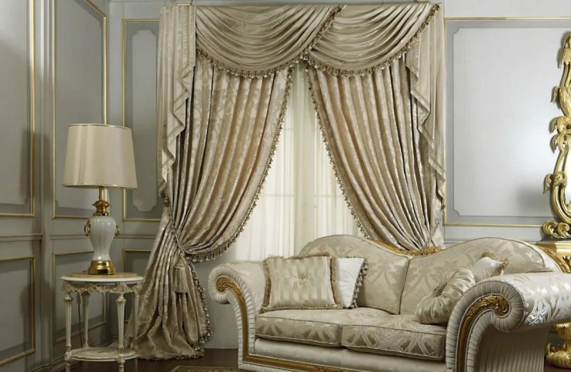 Empire style curtains