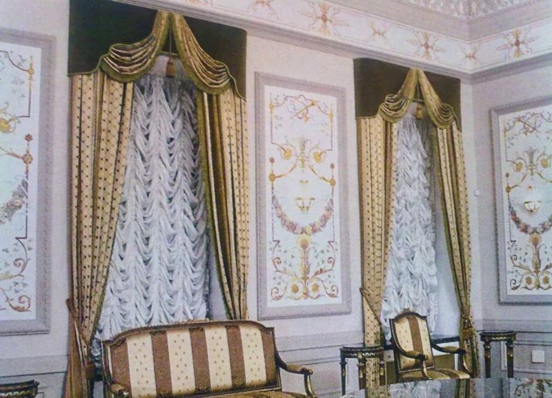 Curtains Empire 19th century France