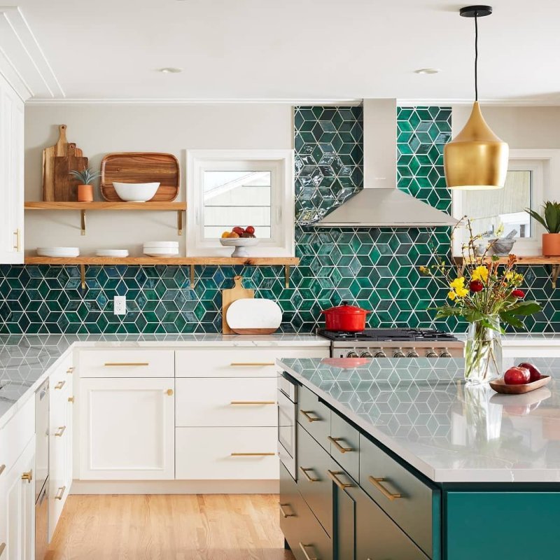 Emerald Green Tiles